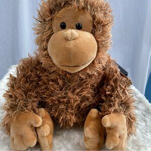 Gund Furry Brown orangutan monkey